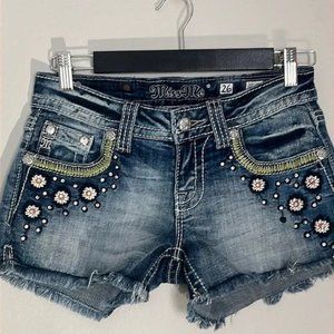 Miss Me Embellished Jean Shorts